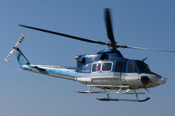 Vrtulník Policie ČR Bell 412